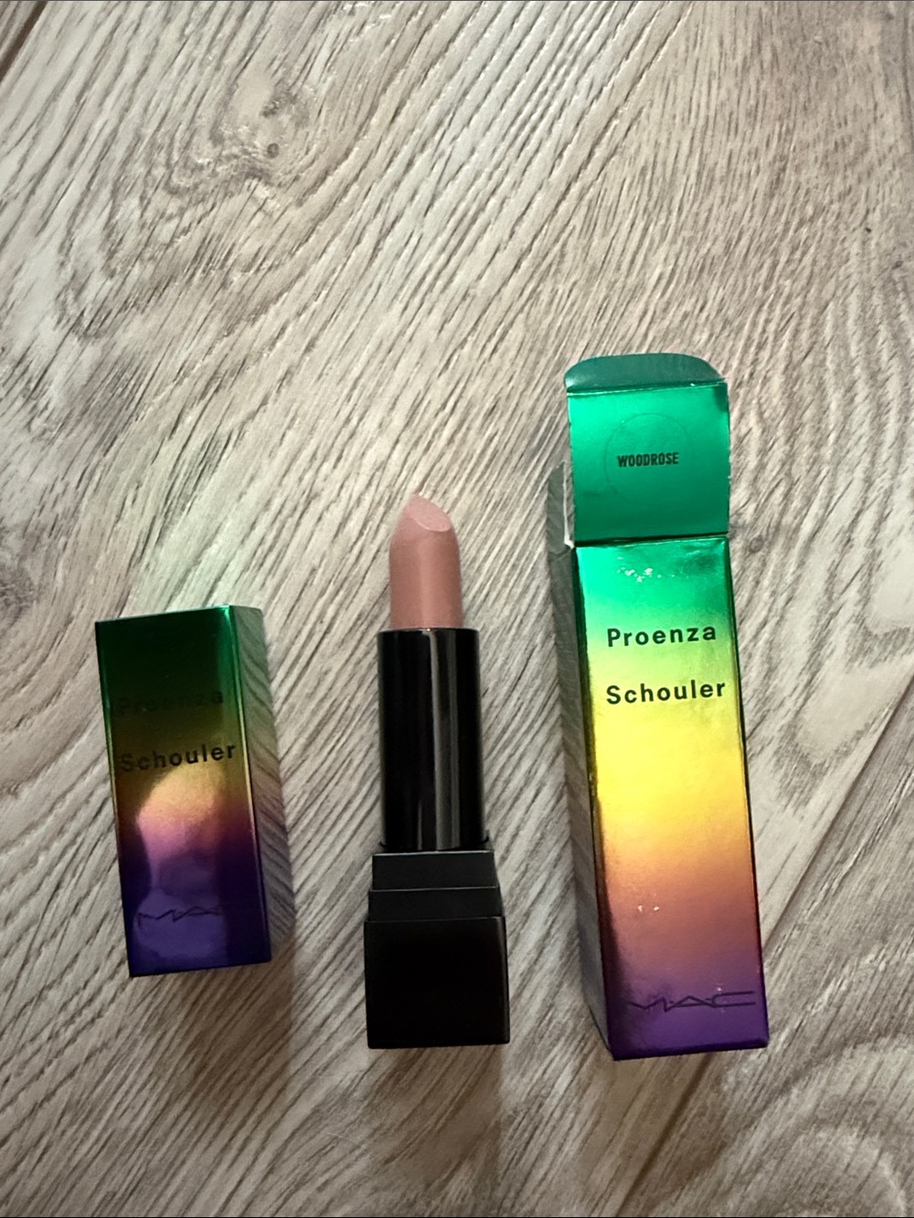 Proenza Schouler MAC Woodrose Neutral Pink-Beige Lipstick